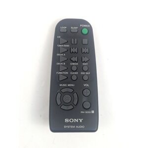 Sony System Audio RM-SD50 Remote Control
